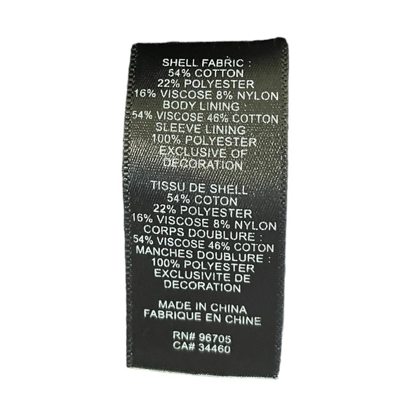 Rebecca Taylor Crochet Tweed Jacket In Dark Violet, Size 2, EUC - Picture 9 of 9